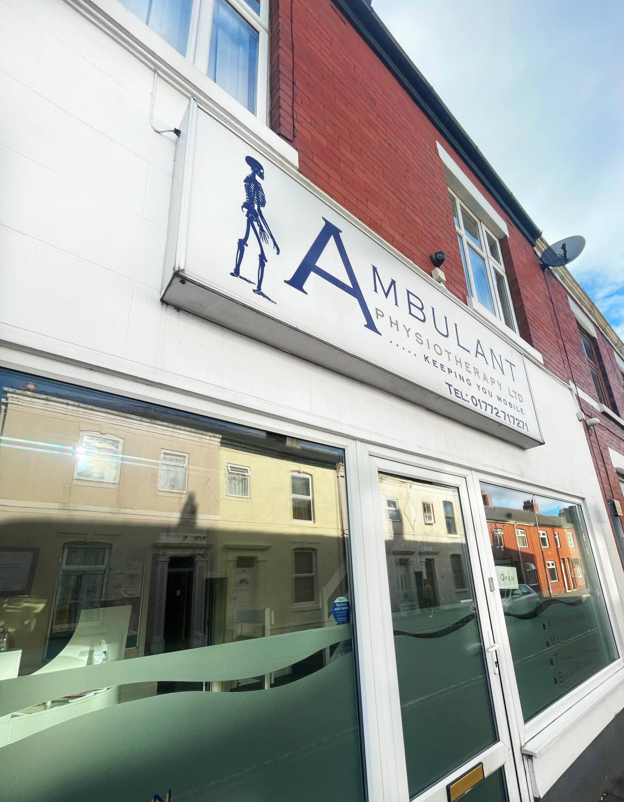 Updated front of building GS